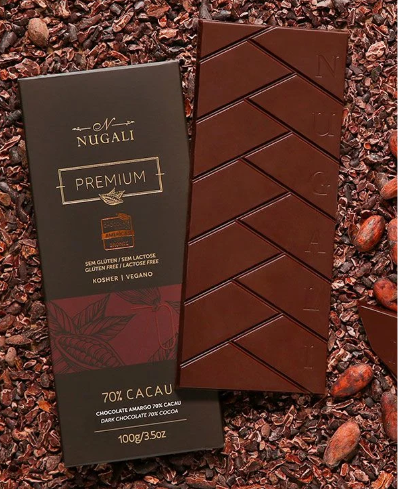 Dark Chocolate 70% Cocoa has received a Gold Award in America Food Awards 2021, awarded by America Newspaper.